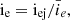 $$ {\text{i}}_{{\text{e}}} = {\text{i}}_{{{\text{ej}}}} /\bar{i}_{e} , $$